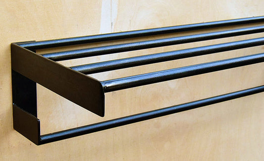 steel bathroom shelf