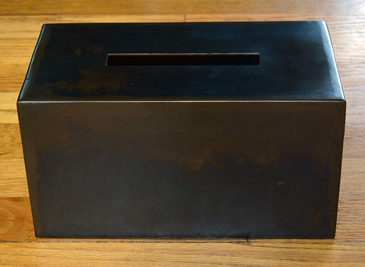 Industrial Steel Tissue Box Cover
