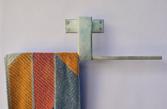 stainless steel hand towel rack for two towels