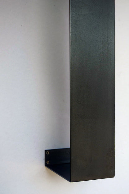 wall mounted steel towel holder