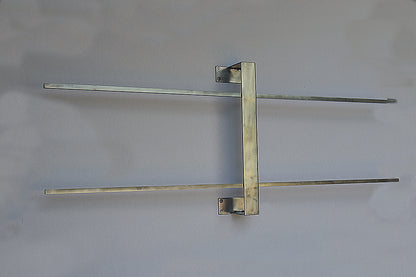 stainless steel bathroom towel hanger