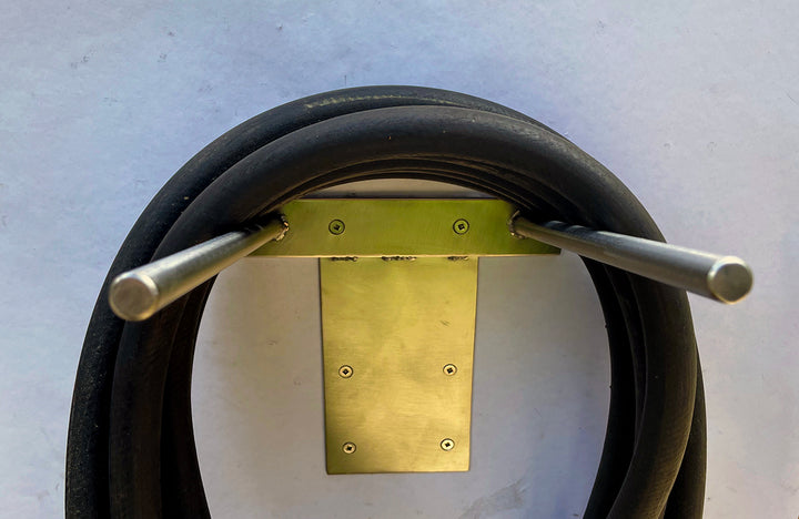 garden hose rack stainless steel