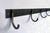 TOWEL / COAT RACK, Wall Rack for Bath Towels, Coat Rack for Wall, Steel Wall Coat Rack