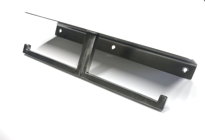 double toilet paper holder with shelf