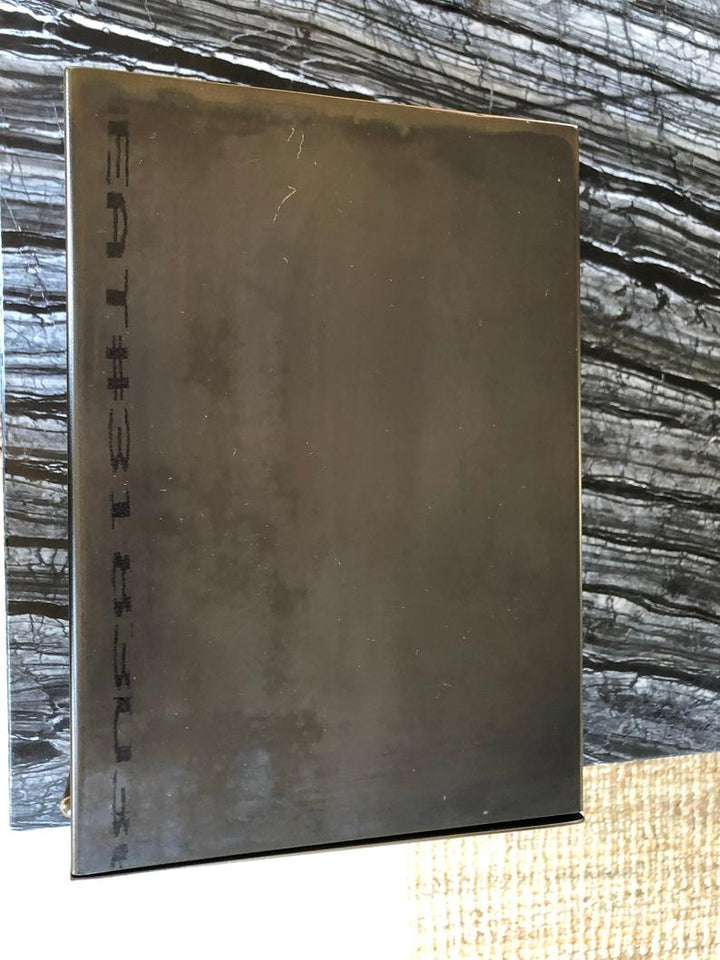 Metal Tissue Box cover, Minimal / Modern Industrial steel tissue box cover