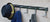 Steel Coat and Hat Rack, Minimal Design Entry Rack for Modern House