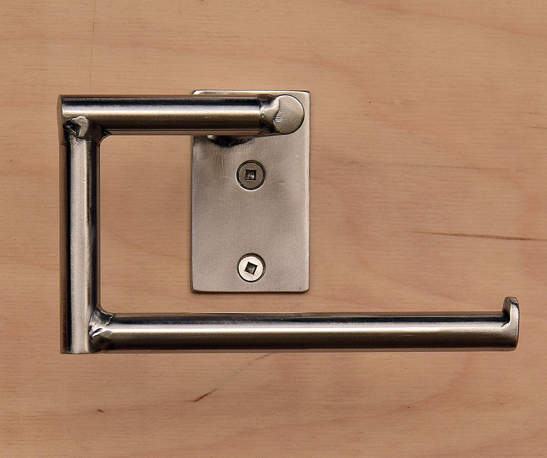 modern steel toilet paper holder