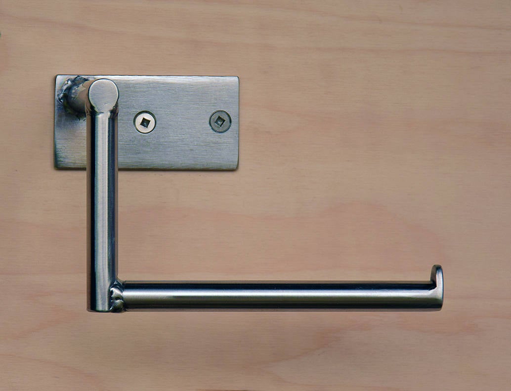 modern steel toilet paper holder
