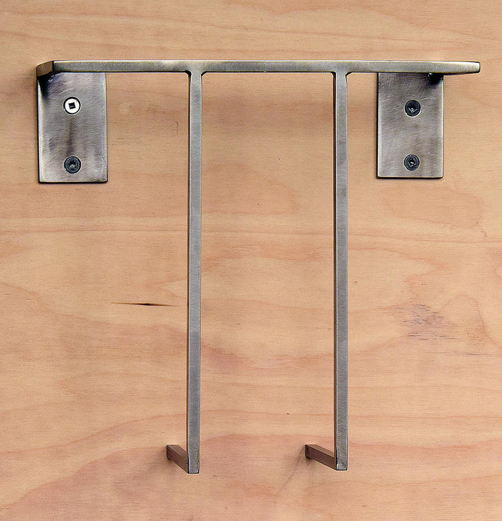 stainless steel magazine rack wall mounted
