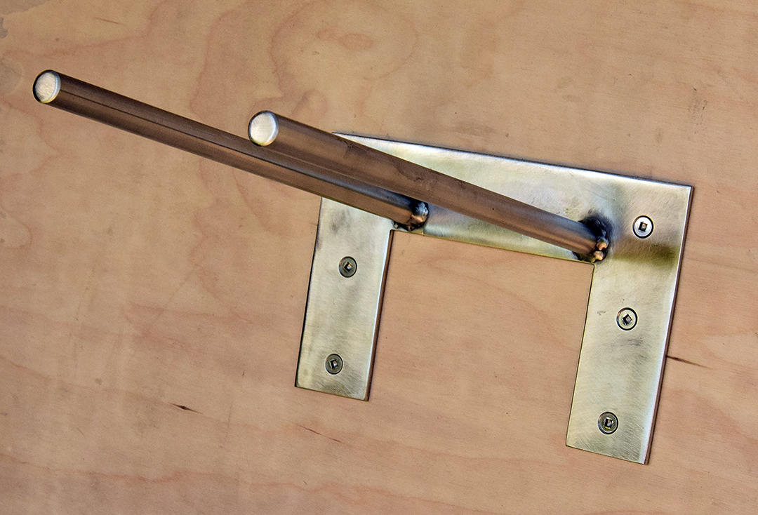 Garden Hose Rack #1 Stainless