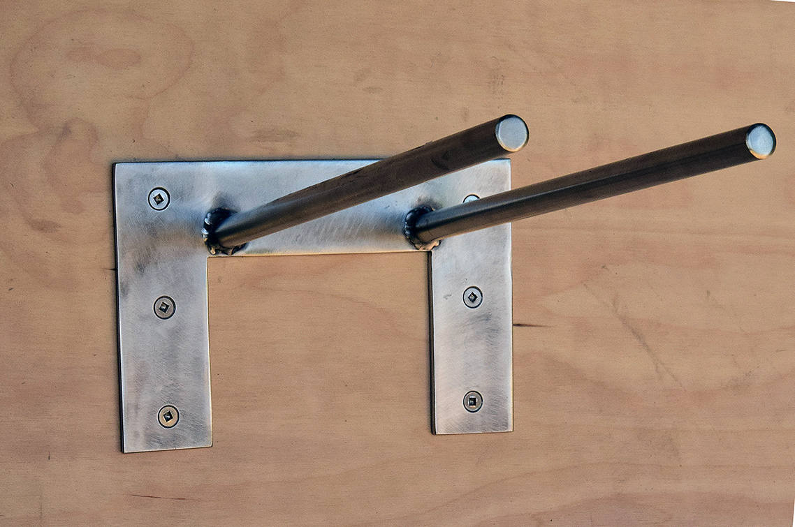 Garden Hose Rack #1 Stainless