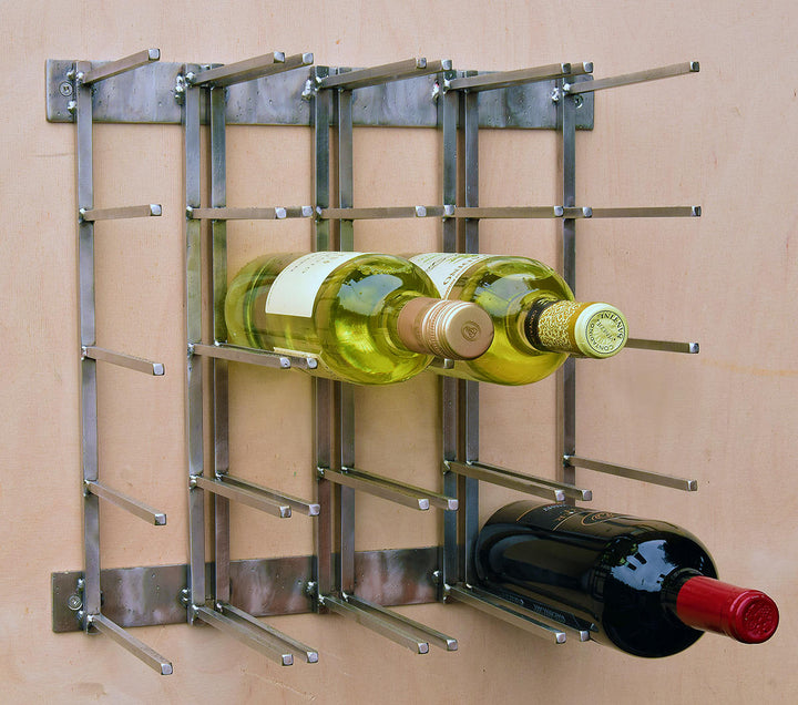 Wine Rack, Industrial Feel
