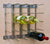 Steel Wine Rack, Modern Wine Rack, Stainless Steel Industrial Wine Rack