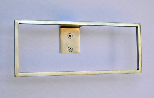 Rectangular Steel Towel Holder