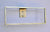Rectangular Steel Towel Holder, Modern Design for Kitchen or Bath
