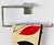 Steel Towel Holder, Kitchen or Bath, Modern and Minimal Design Style, Open Rectangular Form Towel Bar