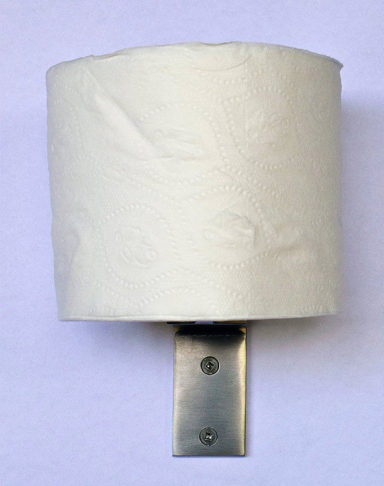 modern stainless steel toilet paper holder