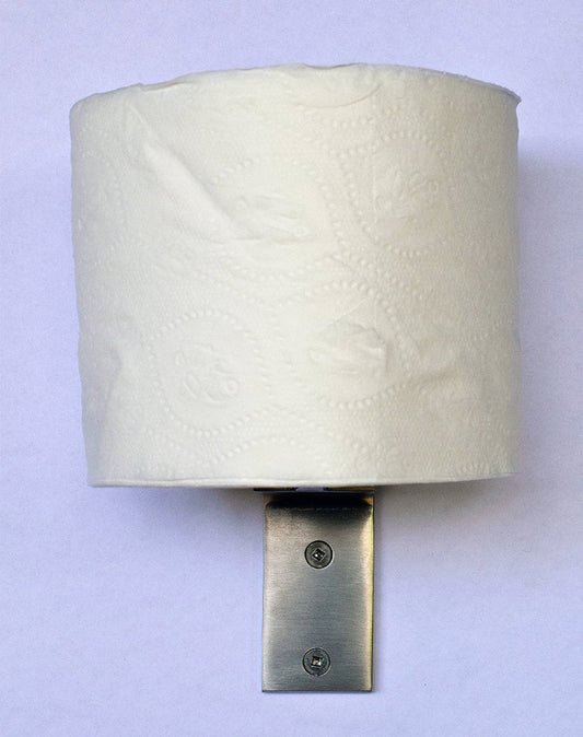 modern stainless steel toilet paper holder