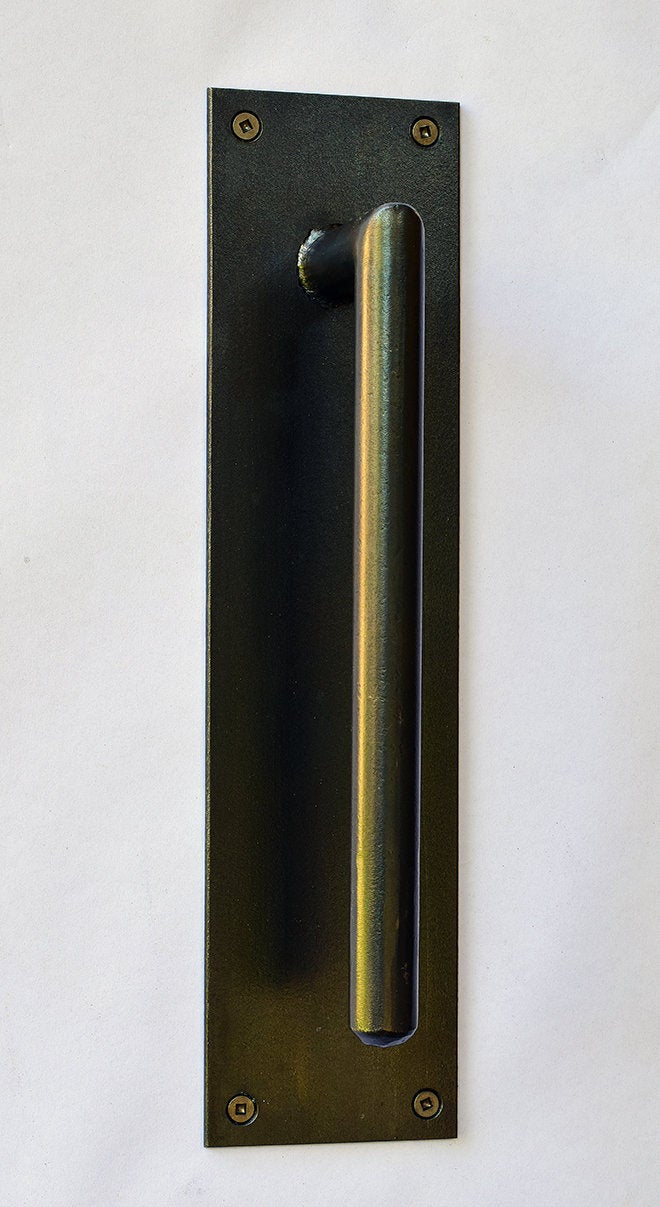 steel door pull
