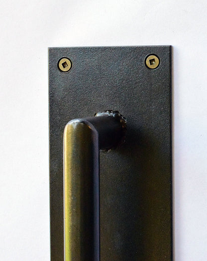 steel door pull