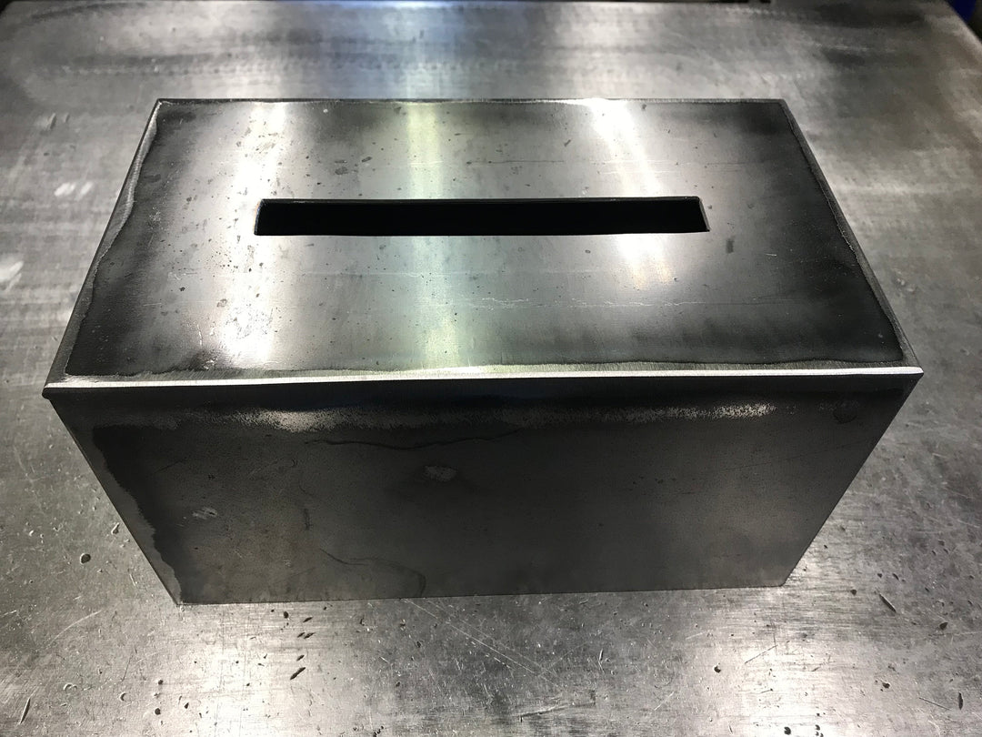 Industrial Steel Tissue Box Cover