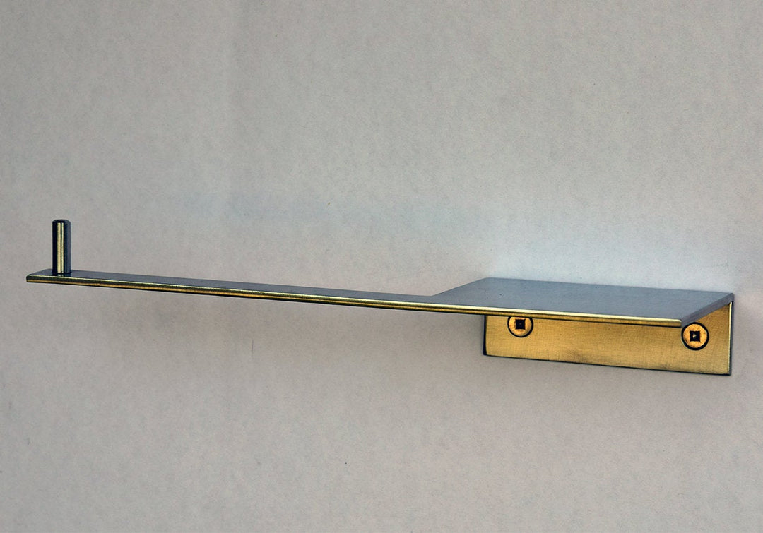 toilet paper holder with iPhone shelf