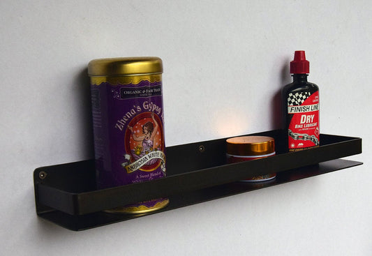 Steel Shelf for Kitchen or Bath, Spice Rack for Kitchen