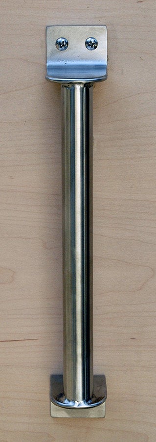 Stainless Steel Barn Door Handle, Large Modern Cabinet Pull
