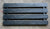 Furnace air duct louver cover, Minimal, Modern / blackened steel
