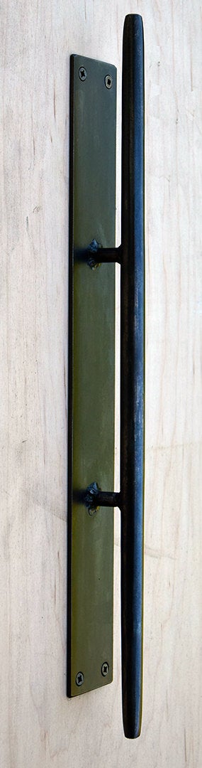 steel barn door handle