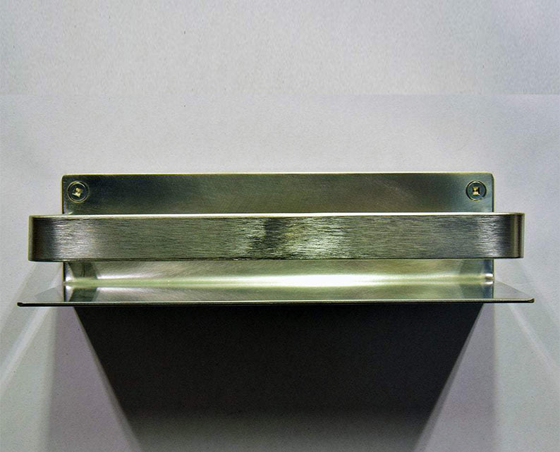 Steel Shelf for Kitchen or Bath, Spice Rack